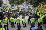 Disabled People Against Cuts wall of noise protest Manchester Conservative Party Conference